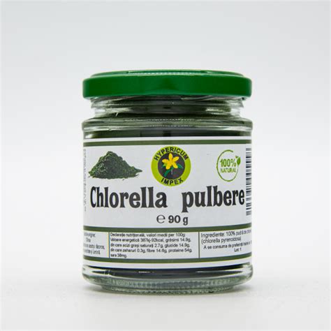 Chlorella Pulbere Hypericum Plant