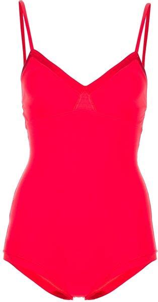 Golden Goose Deluxe Brand Red Onepiece Swimsuit One Piece Swimsuit