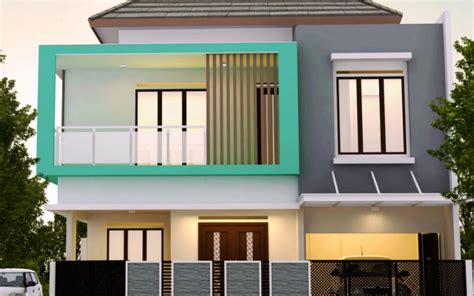 Desain Rumah Minimalis 2 Lantai 7x8 Desain Id