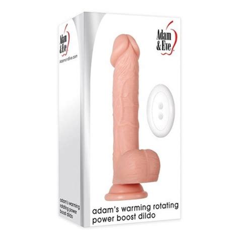 Adam S Warming Rotating Power Boost Dildo With Remote Sex Toys At Adult Empire