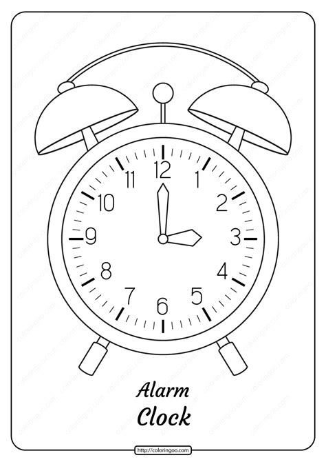 We did not find results for: Free Printable Alarm Clock Pdf Coloring Page | Clock ...