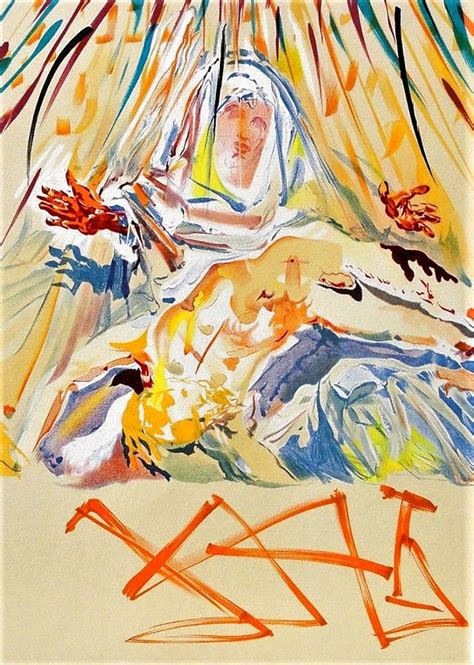 La Pieta Nera By Salvador Dali
