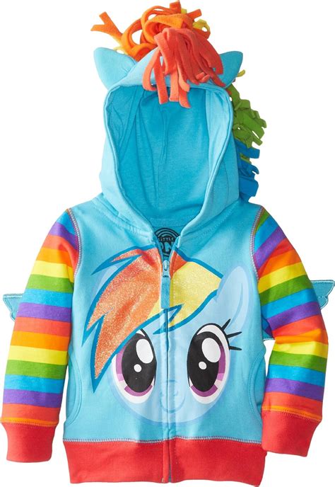 Rainbow Pony Little My Dash Girls Little Hoodie Hoodiesgirls Best