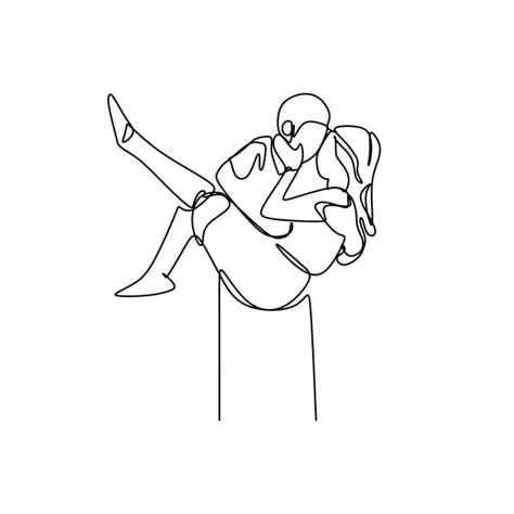 Festivals usually celebrate events in hindu mythology, usually in line with seasonal changes. Concept Of Romantic Couple In Love Continuous Line Drawing ...