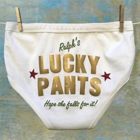 Lucky Pants Underwear Surprise T Personalised For Any
