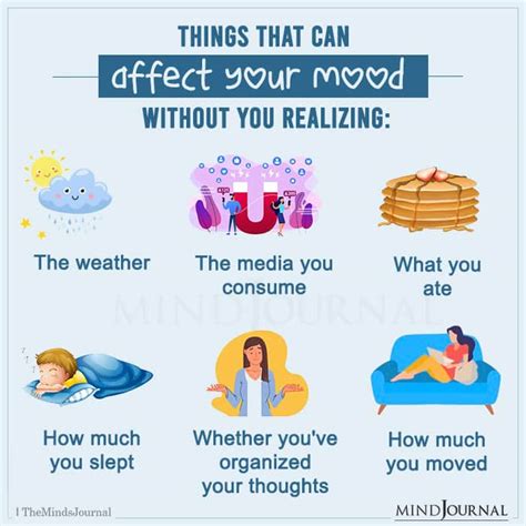 6 Things That Can Affect Your Mood Mental Health Quotes