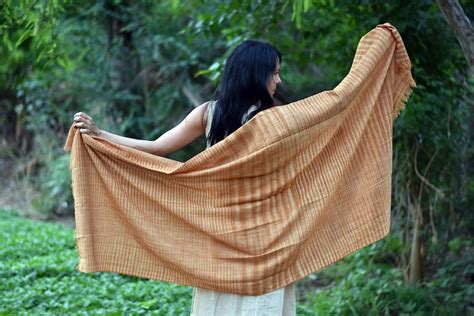 Khadi Cotton Lungi Wrap Around Shawl Fabric Handwoven Etsy