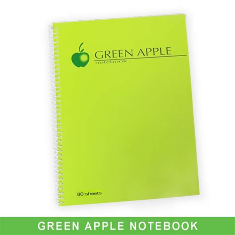 Green Apple Notebook L Spiral Type Shopee Philippines