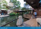 Documentary Image of San Antonios Tourist Destination River Walk ...