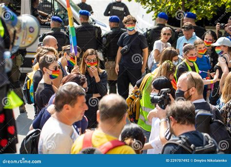 kharkiv pride lgbt march of equality for the rights of gays lesbians bisexual transvestites