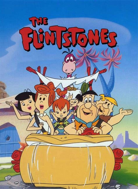 The Flintstones Old Cartoon Shows Cartoon Posters 80s
