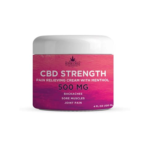 Best Cbd Cream For Pain Relief And Back Ache 100 Natural