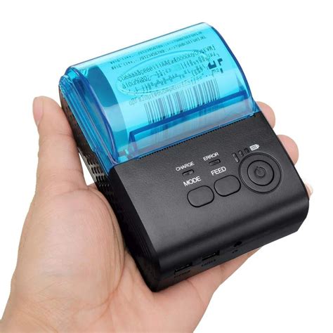 Pos 5805dd Portable Mini 58mm Bluetooth Thermal Printer Factory To Customer
