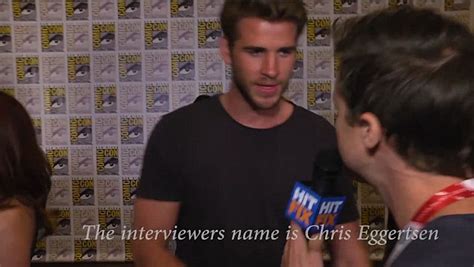 Liam Hemsworths On Screen Kiss With Josh Hutcherson In The Hunger