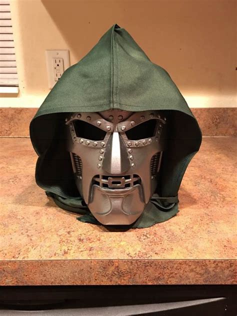 Dr Doom Mask Cosplay Doctor Fantastic Four Marvel Dc Comics Etsy