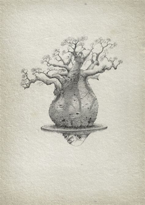 Baobab An Art Print By Aleks Klepnev Bonsai Tree Tattoos Tree