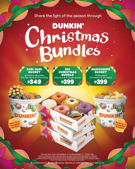 Dunkin Christmas Bundles Promo For 2020 Proud Kuripot Christmas Bundle Christmas And New