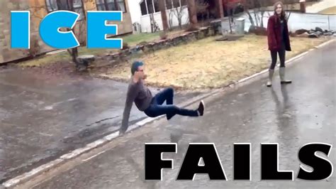Funniest Ice Fails Compilation Hilarious Snow Day Epic Falls Youtube