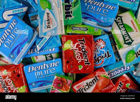 Chewing Gum Various Brands Orbit Extra Eclipse Freedent Wrigley