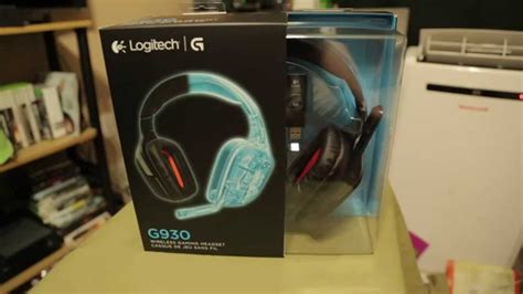 Logitech G930 Unboxing Wireless Headset Youtube