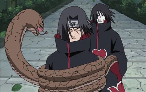 Itachi Vs Orochimaru Itachi Akatsuki Anime