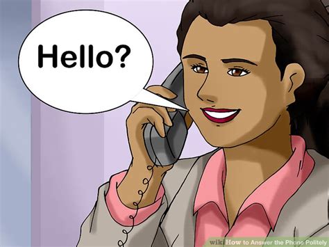 3 Ways To Answer The Phone Politely Wikihow