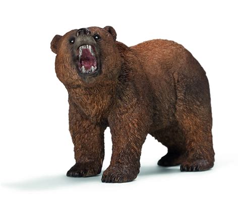 Schleich Grizzly Bear Toy Figure