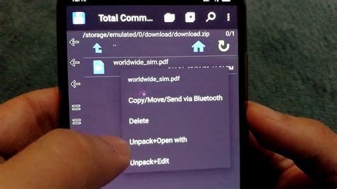 How To Open Zip Files On Android Extract Contents Of Zip File On