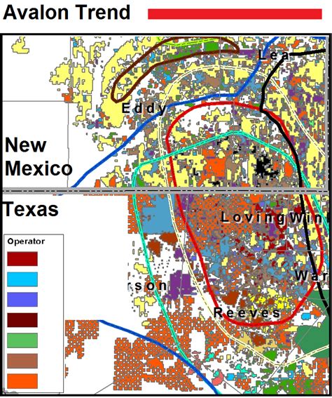 Permian Basin Map Acreage Map Company Map