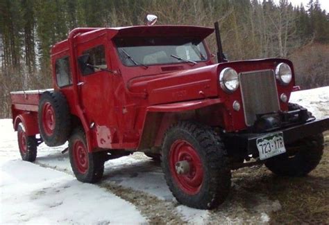 Hemmings Find Of The Day 1955 Willys Jeep Cj 3b Hemmings Daily Red Jeep Jeep Cj Jeep