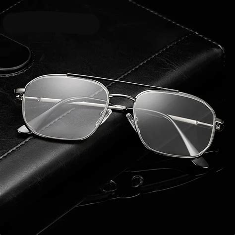 fashion business men spring legs frame glasses reading glasses for reader male optical