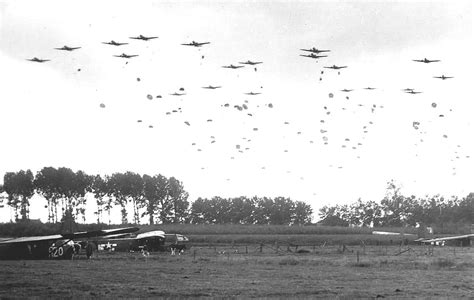 Photo Elements Of The Us 82nd Airborne Division Drop Near Nijmegen