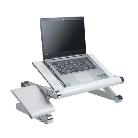 Backpainhelp Portable Adjustable Posture Laptop Standdesktable For