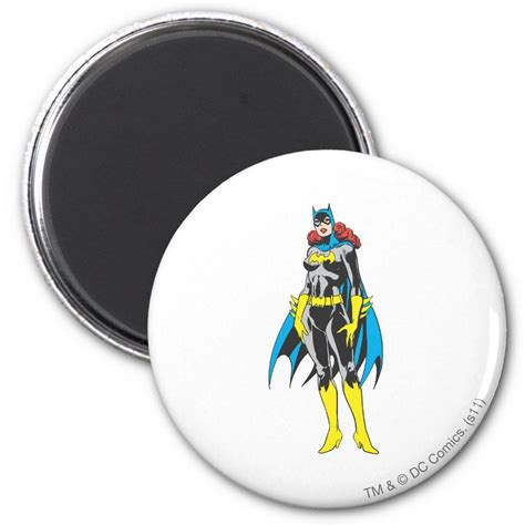 Batgirl Stands Magnet Zazzle Batgirl Custom Magnets Magnets