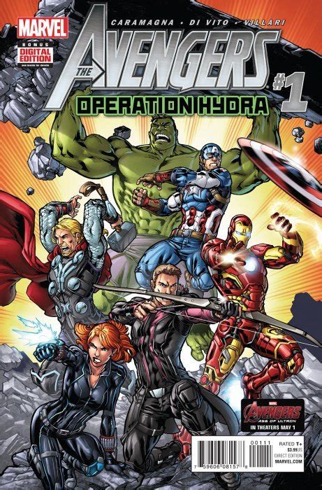 Avengers Operation Hydra 1 Marvel Comics Comic Book Value And