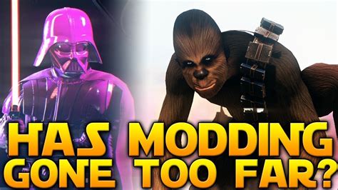 Has Modding Gone Too Far Star Wars Battlefront 2 Youtube