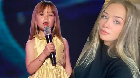 Britains Got Talent Star Connie Talbot Has Resurfaced And Looks