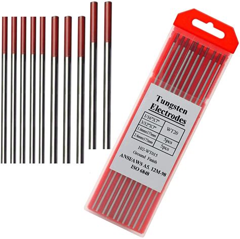 Buy Tig Welding Tungsten Electrodes Thoriated Red Tig Tungsten
