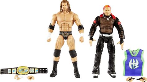 Buy Wwe Triple H Vs Jeff Hardy Elite Collection 2 Pack 6 In Action