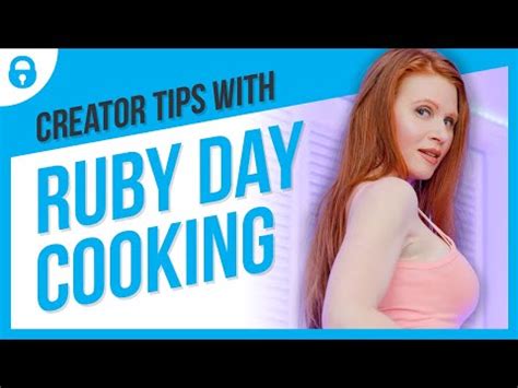 Creator Tips With Ruby Day Cooking Chef OnlyFans Creator YouTube