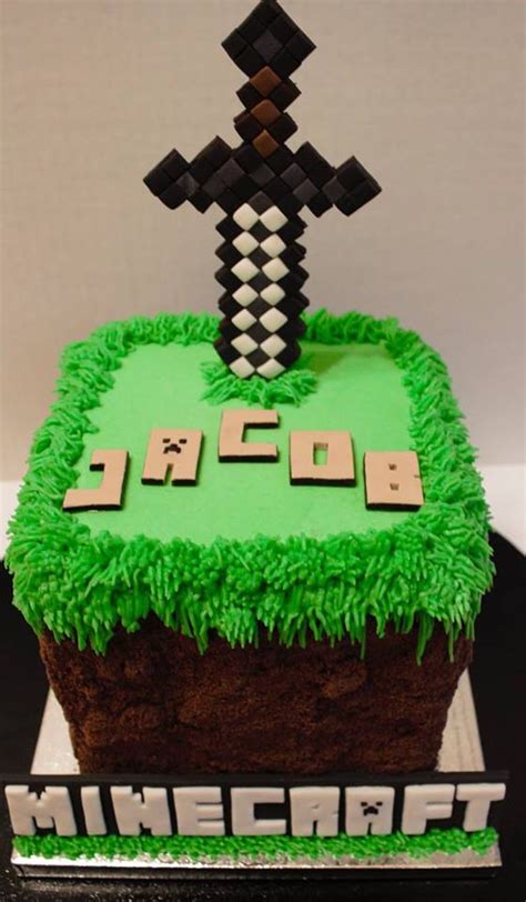 Minecraft Cake