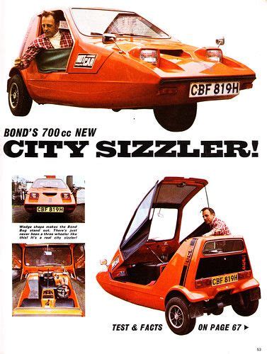 Bond Bug 1970 Classic Cars Bond Cars Concept Cars