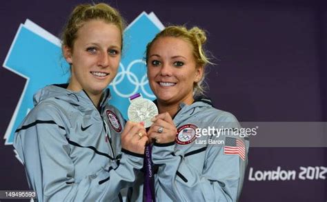 Abigail Johnston And Kelci Bryant Of The United States Pose With