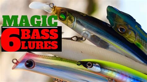 6 Must Have Bass Lures For Sea Fishing Youtube