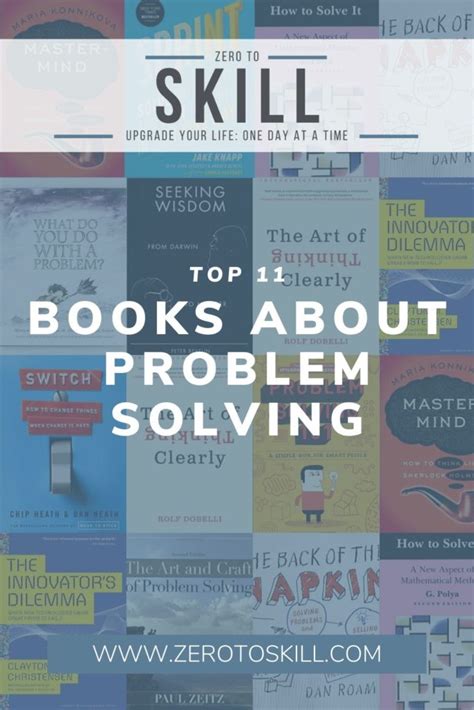 The 11 Best Problem Solving Books For 2021