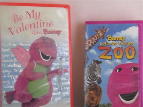Barney And Friends Vhs Movie Lot Barney Vhs Movies Picclick Uk