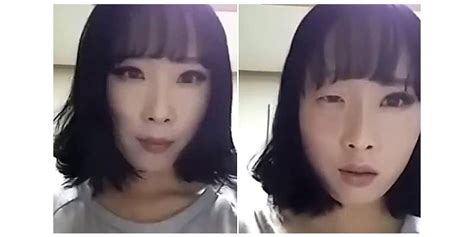 Korean Woman Removes Her Face And Reveals The True Power Of Cosmetics