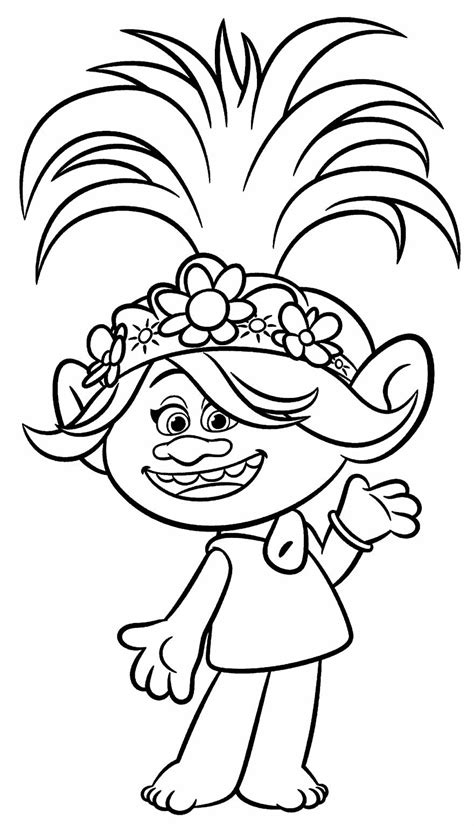 Desenhos Dos Trolls Para Colorir Bora Colorir