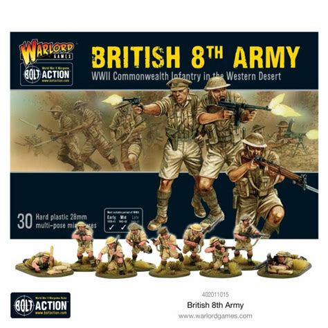 British 8th Army Wwii Commonwealth Infantry In The Western Desert 3695