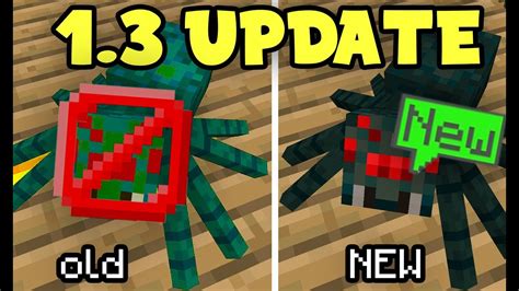 New Minecraft 13 Update Mob And Block Changes Mcpe 13 Youtube